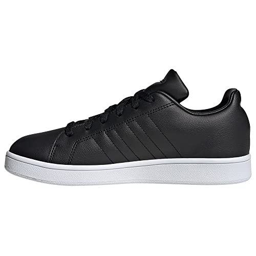 adidas Grand Court LTS K, Zapatillas Deportivas, NEGBÁS/NEGBÁS/NEGBÁS, 38 2/3 EU