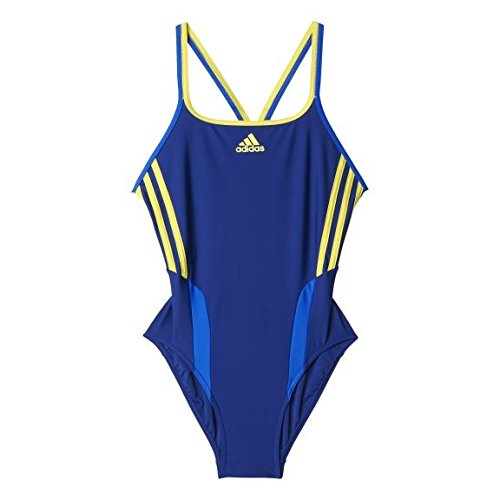 adidas I Ins 1Pc Bañador, Mujer, Multicolor (Tinuni/Azufue), S