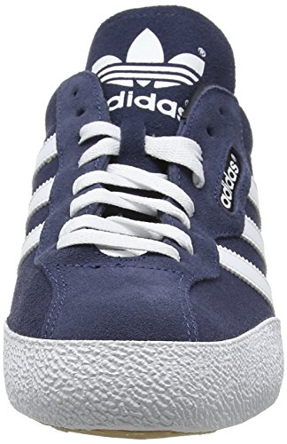 adidas Samba Super Suede, Zapatillas Hombre, Azul Navy Running White Footwear, 44 2/3 EU