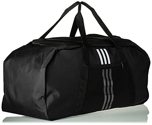 adidas Tiro DU L - Bolsa de deporte, Unisex Adulto, Negro/Blanco, 70 x 32 x 32 cm