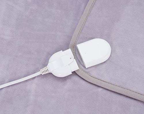 Adler AD-7426 Calienta Camas Eléctrico Doble, Forro Polar, poliéster, Perla, 150 x 160