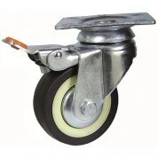 Afo 402/80 fa gn - Rueda diámetro 80 capitol platina fa goma negro