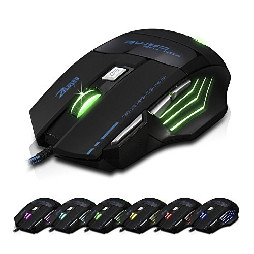 AFUNTA ratón para juegos para PC y portátil