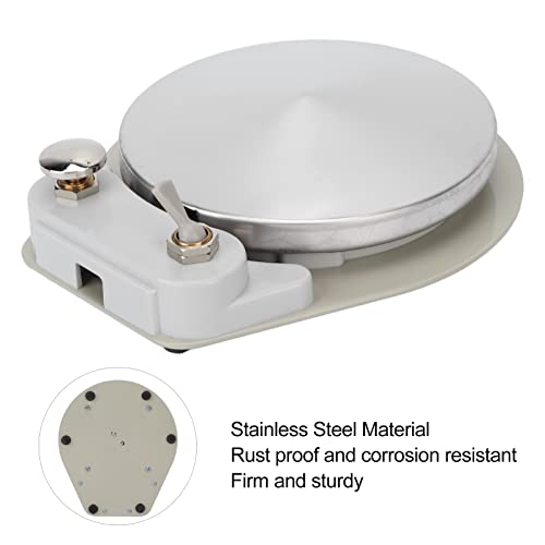Agatige Pedal de Control de pie de sillón Dental, Pedal de pie Dental Estable Profesional, Accesorio de Pedal de Control de pie estándar de 4 Orificios para sillón Dental