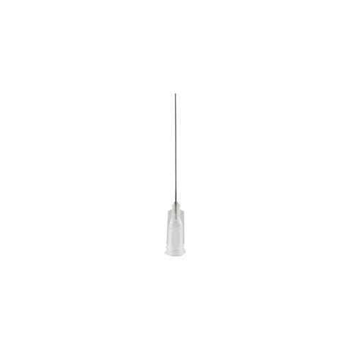 Agujas de punta roma, 100Pack agujas de acero inoxidable Luer Lock para jeringas, aguja dispensadoras roma cánulas de para uso industrial y experimental (27G)