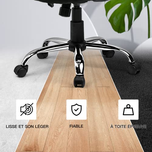 AIHOO Silla de oficina ergonómica giratoria con altura ajustable, malla de carga máxima de 150 kg
