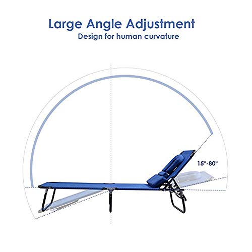 AIMCAE Silla y Cama portátiles para el Cuidado de la Salud, Silla reclinable y Hamaca de enfermería, Tumbona Plegable, Silla de acompañamiento, sillones para Hospital, Oficina, guardería