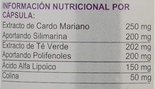Airbiotic AB Cardo Mariano AB Complex, Cápsulas hierbas para la función hepática, 60 cápsulas