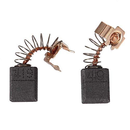 Akozon Cepillo de carbón reemplazo del juego de escobillas de carbón del motor 2pcs para los modelos Makita 191962-4