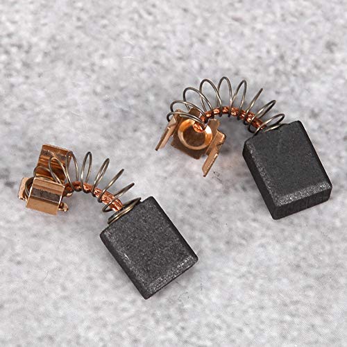 Akozon Cepillo de carbón reemplazo del juego de escobillas de carbón del motor 2pcs para los modelos Makita 191962-4