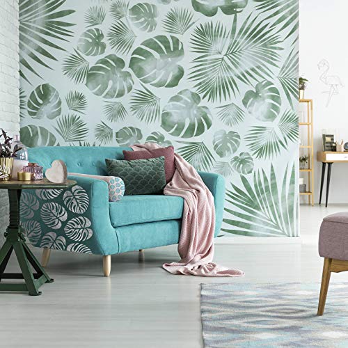 Aladine 81013 plantilla textil hoja Tropical