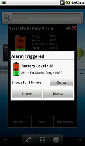 Alarma de batería