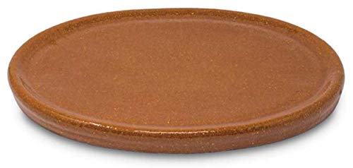 ALECOOK POV30 Plato Ovalado de 30x22 cm, Barro Refractario