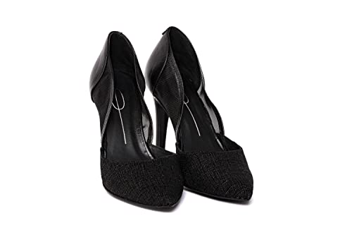 ALEX ORÁA Zapatos de Tacón para Mujer Salón Ana Basics Diseño en Napa, Ante y Malla (Numeric_36)