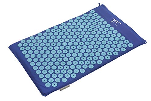 Alfombra de acupresión + bolsa, alivio del dolor de espalda, ciática, masaje de espalda, relaxación muscular, acupuntura, recuperación postdeportiva.