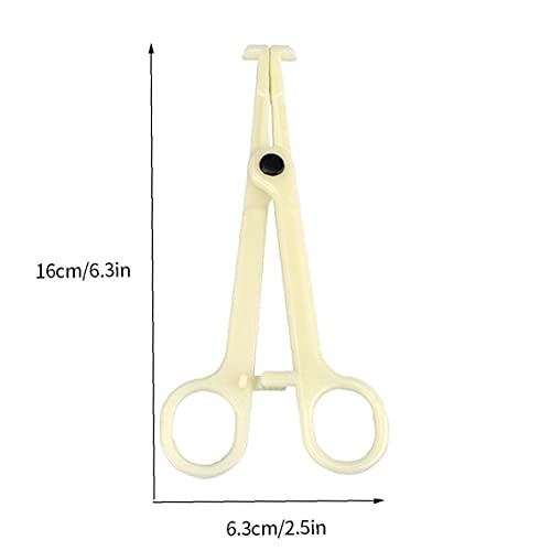 Alicates herramienta piercing tatuaje del labio del oído del ombligo nariz Lengua tabique pinza para grapas la apertura del anillo y cierre de los alicates de acero inoxidable (alicates diagonales)