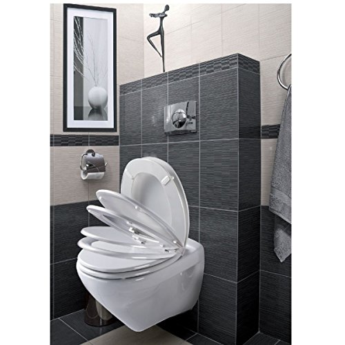 Allibert Serenity 2 - Tapa para wc, color blanco