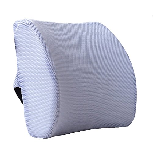 Almohada HomDSim de espuma viscoelástica, cojín lumbar para asiento de coche, silla de oficina, silla de casa