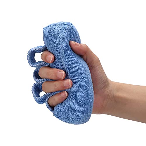 Almohadilla para separar los dedos de los ancianos, Almohadilla para separar los dedos Cómodo a largo plazo para las úlceras bucales y las úlceras por decúbito interfalángico(Light blue)