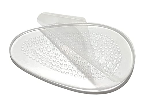 Almohadillas de gel para zapatos de mujer para talón de silicona fachadas, inflamación de las cortinas de Aquiles, talón de gel y cojín absorbente, protección (gel)