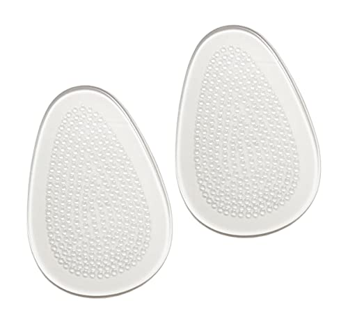 Almohadillas de gel para zapatos de mujer para talón de silicona fachadas, inflamación de las cortinas de Aquiles, talón de gel y cojín absorbente, protección (gel)