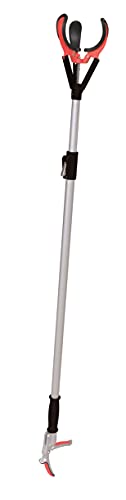 Altuna 90101 - Recogefrutas de 3 pinzas telescópico para llegar a todas las altura, extensible de 1,3-2 m