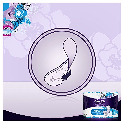 Always Discreet. Compresas largas plus para adultos (incontinencia urinaria), Pack de 2 x 8 unidades