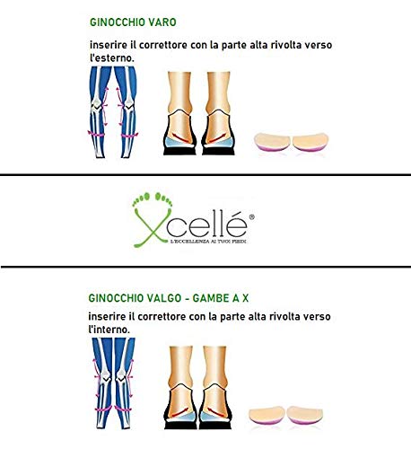 Alzatacco corrector para piernas x, rodilla botadura, rodilla valgo