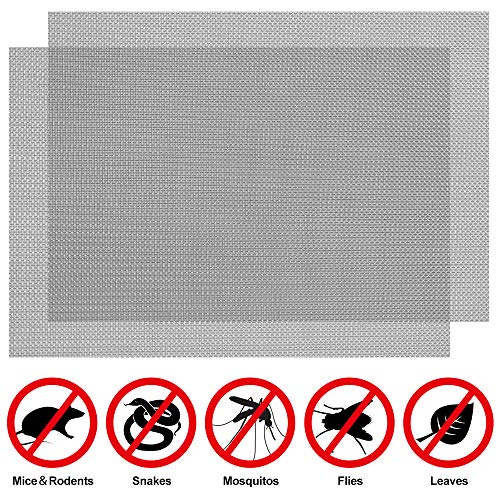 Amagabeli A4 210 x 300mm 6PCS Malla de Alambre Malla Tejido Malla de Acero Inoxidable Malla de Roedores Hoja de Tejida con Mosquitera de Agujeros de 1 mm Alambre de 0.60mm Alambre a prueba de roedores