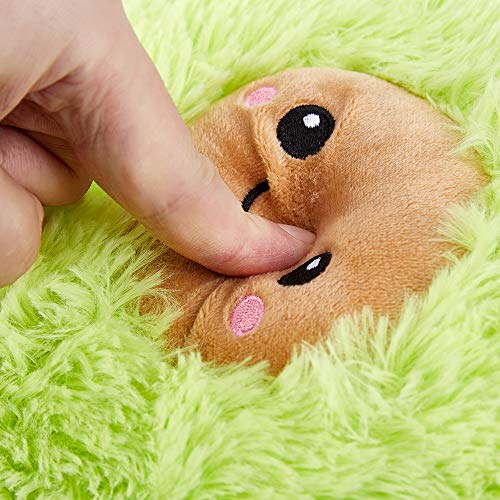 Amajoy 20cm Mini Almohada de Felpa rellena de Aguacate Comodidad Cojín de Aguacate Regalo de cumpleaños de Navidad Cojín de Almohada para bebés Niñas Regalo de Fiesta