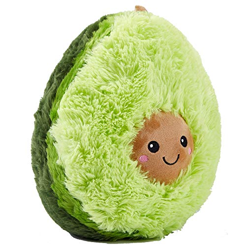 Amajoy 20cm Mini Almohada de Felpa rellena de Aguacate Comodidad Cojín de Aguacate Regalo de cumpleaños de Navidad Cojín de Almohada para bebés Niñas Regalo de Fiesta