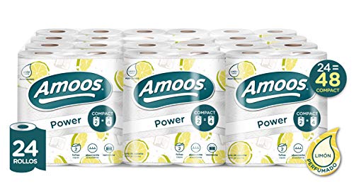 Amoos Rollo de Cocina Compact Limón 24 Rollos