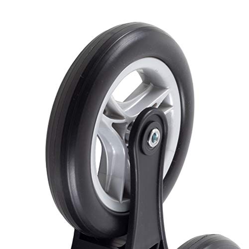 Andersen Rueda para Carro de Compra Scala y Royal, Ø 3 x 130 mm, Rueda con 3 Ruedas