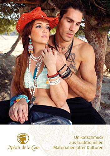 Anisch de la Cara Mujeres Pendiente Coral Pearl - Ocean Daughters Ohrring mit Swarovski Ocean Daughters - Arte no 90318-m