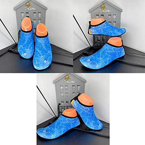 Anjetan Playa Zapatos De Natación Antideslizante Ergonómico Flexible Transpirable Calcetines Acuáticos Portátiles Calzado De Deportes Acuáticos Hombre