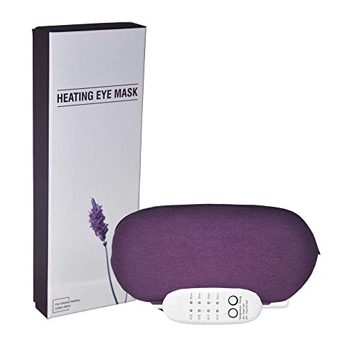 Antifaz para Dormir para Ojos Secos, Tratamiento de ojos hinchados y blefaritis, PJYU Mascarillas de Algodon con bolsas de lavanda ideal para calmar los ojos cansados, MGD y orzuelos Eye