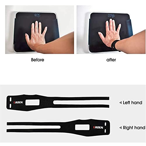 ANYURAN Muñequera para TFCC Tear, Muñequera/Soporte/Vendaje Ajustable, para Lesiones de fibrocartílago Triangular, Dolor de muñeca en el Lado Cubital, Esfuerzo por soportar Peso,Negro,M
