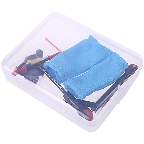 Aoaoy Finger Scooter, Juguete en Dedo, Fingerboard Finger Skateboards, Mini Diapasón, Patineta de Dedos Profesional Maple Wood DIY Assembly Skate Boarding Toy Juegos de Deportes Kids