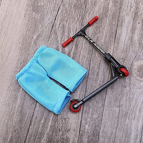 Aoaoy Finger Scooter, Juguete en Dedo, Fingerboard Finger Skateboards, Mini Diapasón, Patineta de Dedos Profesional Maple Wood DIY Assembly Skate Boarding Toy Juegos de Deportes Kids
