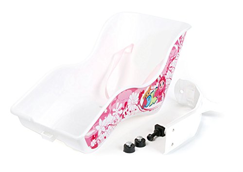 AOK Portamuñecas Trasero, Juventud Unisex, Blanco y Rosa, Talla única