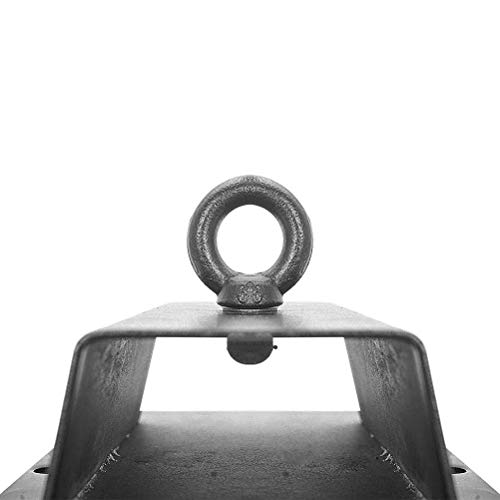 Aoneky Soporte de Techo para Saco de Boxeo - Colgador con Mosquetón para Bolsa Pesada Correa para Yoya TRX, Montaje en Techo, Acero Resistente, Capacidad de Carga 300 kg, Accesorios Deportivos