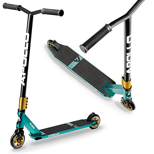 Apollo Stunt Scooter Star Pro - Stunt Scooter Pro robustos con rodamientos ABEC 9, Fun Scooter, Kick Scooter, Trick Scooter, Freestyle Scooter