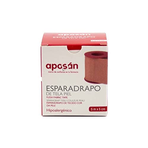 Aposán Esparadrapo Aposan Tela Piel 5 X 5 Cm 300 g