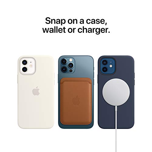 Apple Funda de Silicona con MagSafe (para el iPhone 12 y iPhone 12 Pro) - Azul Marino Intenso - 6.1 Pulgadas
