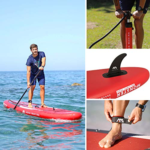 Aquamarina Monster 12?0? Tabla Sup, Adultos Unisex, Multicolor, Uni