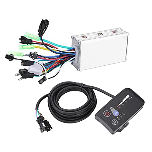 Argerrant 1SET 24/36 / 48V 250W Scooter eléctrico Bicicleta Controlador sin escobillas Kit de Pantalla LED (tamaño : 48V)