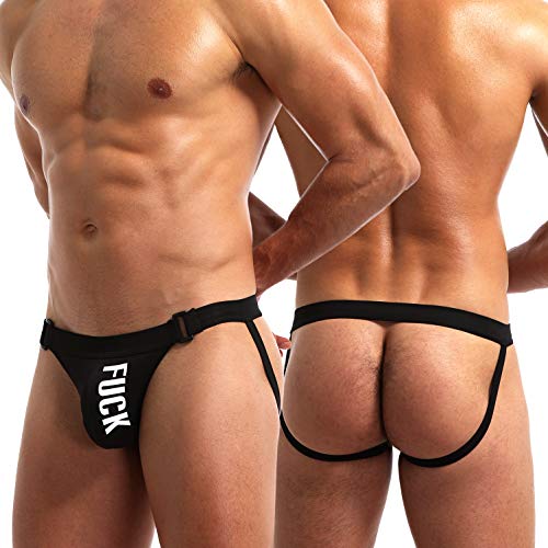 Arjen Kroos Hombre Jockstrap Sexy Tanga Strings Algodón Ropa Interior Deportivo Suspensorios