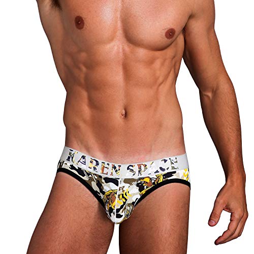 Arjen Kroos Jockstrap Suspensorio Sexy Tanga para Hombre Slips Ropa Interior Impreso Thong lencería Deporte