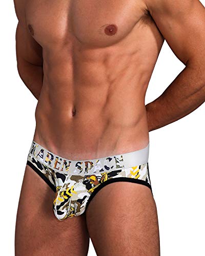Arjen Kroos Jockstrap Suspensorio Sexy Tanga para Hombre Slips Ropa Interior Impreso Thong lencería Deporte