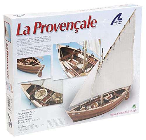 Artesanía Latina 19017. Maqueta de Barco en Madera La Provençale 1/20